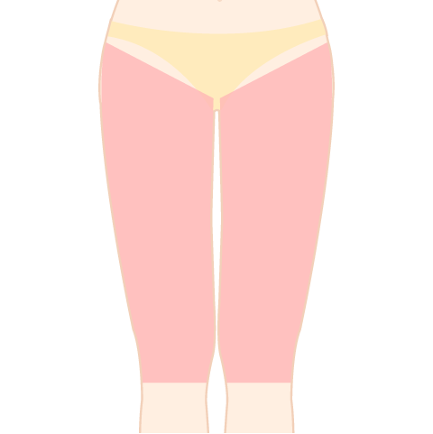 医療脱毛 ひざ上(もも)