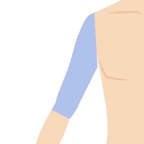 医療脱毛 男性 ひじ上